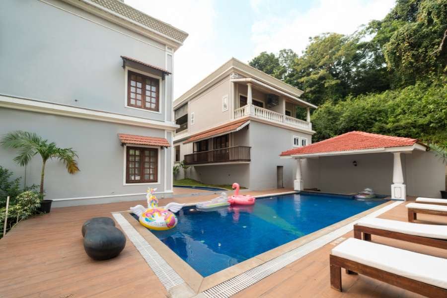 Private pool villa in Goa for family gatherings and group vacations